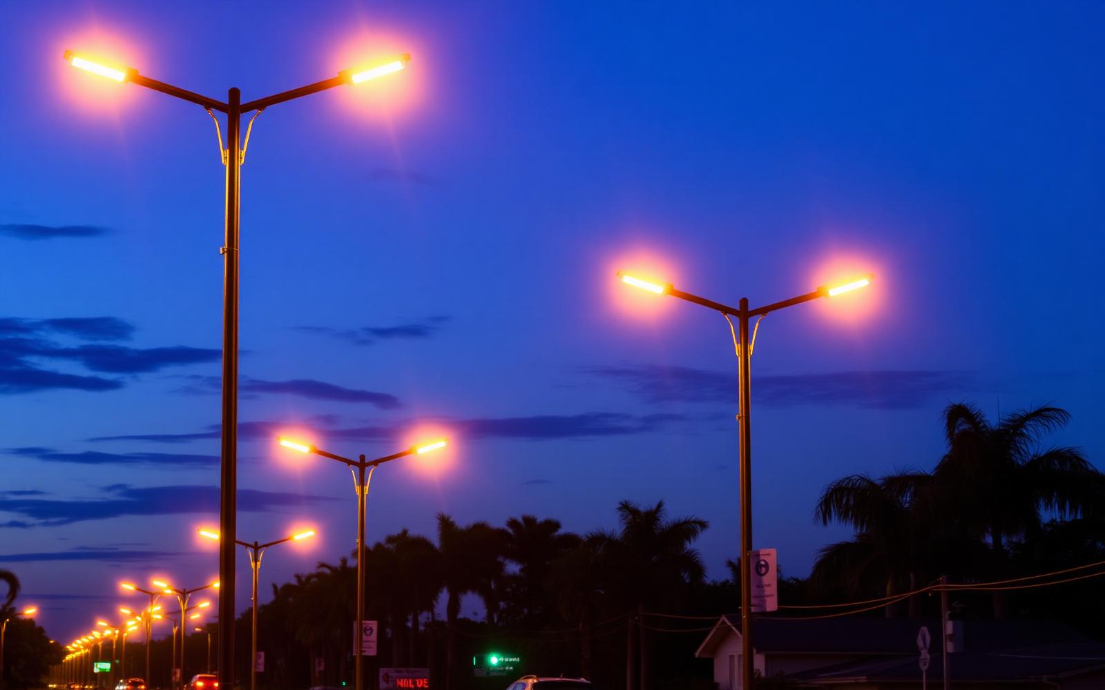 Street lighting infrastructure project Florida